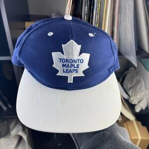 Vintage Toronto Maple Leafs TISA Snapback Hat